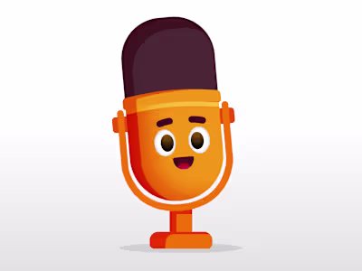 Reactive Rive Mascot for Podcast App