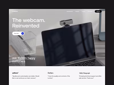 Landing Page Design