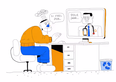 Illustration for Health Start Up