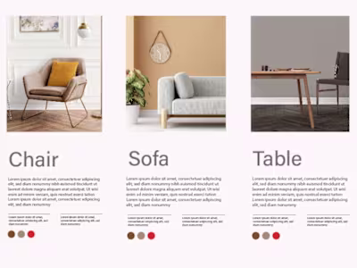 Furniture Fair Brochure