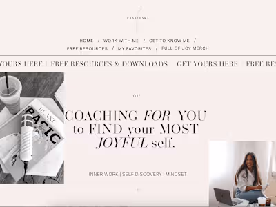 Website Copy: Franceskax