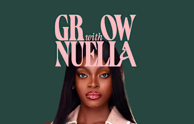 Grow with Nuella: Personal Brand Identity Design