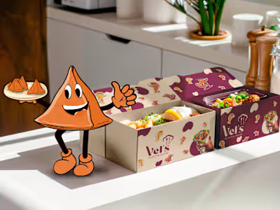 Vel’s Platter House Brand and Visual Identity Design