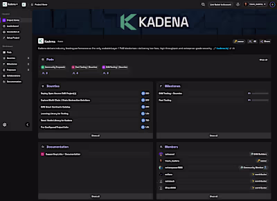 Kadena Community Workboard Launch