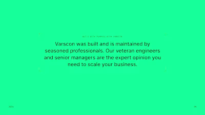Casestudy varscon / Pitch Deck