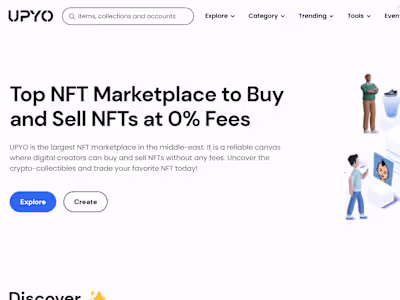 UPYO – Middle East’s Leading NFT Marketplace