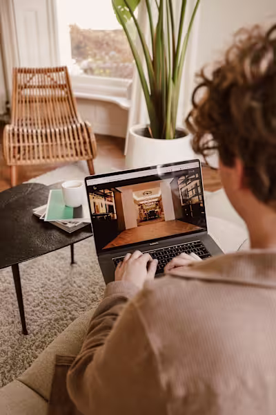 Webflow website for exclusive bathrooms