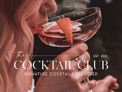The Cocktail Club Brand Identity