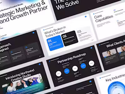 Marketing Agency Partnership Deck

Overview
Agency partnership