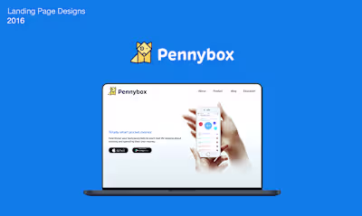 Landing Page UI Designs - Product