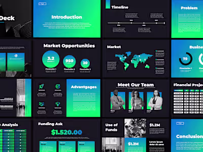 B2B Pitch Deck, PowerPoint Presentation