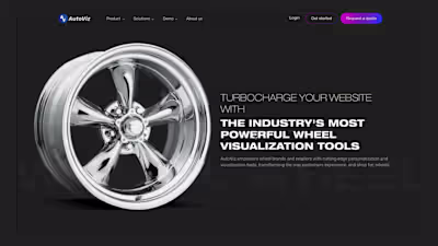 Autoviz (SaaS) - Landing Page