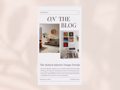 Email Copywriting | Blog Advertisment