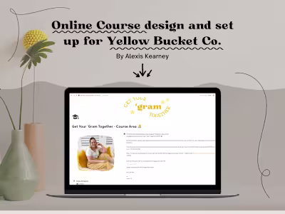 Online Course System in Notion