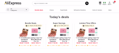 AliExpress E-commerce Platform Clone