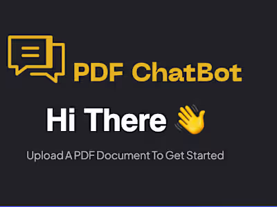 PDF Chatbot on AWS-Lambda
