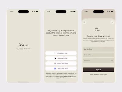 Excited to Share — Rove