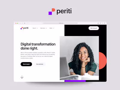 Periti Digital • Web Design & Dev (Webflow)