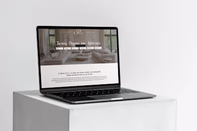 Paloma & Co Real Estate | Brand & Web Design/Development