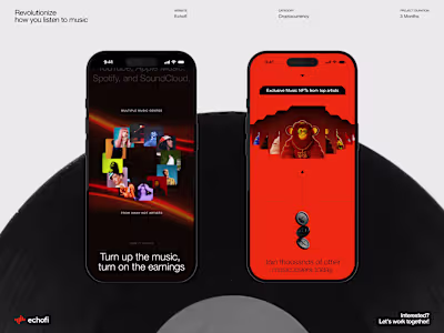 Echofi - Mobile Screens