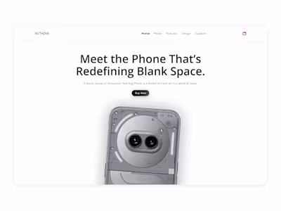 Hero Section Design | Figma