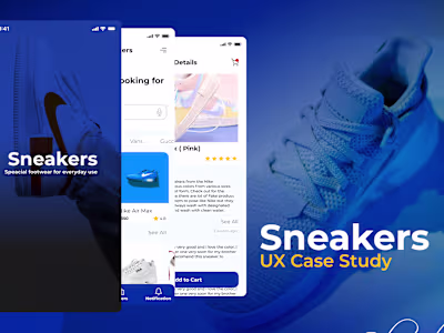 Sneakers App Case Study 