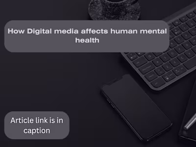 Topic: Mental health affected by digital devices