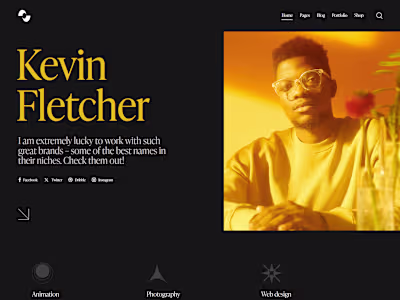 Wordpress Portfolio Website