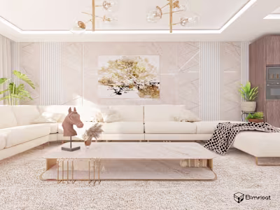 Interior design for apartment in Marbella. Bimfloat :: Behance