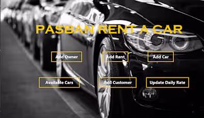 Car Rental Management System