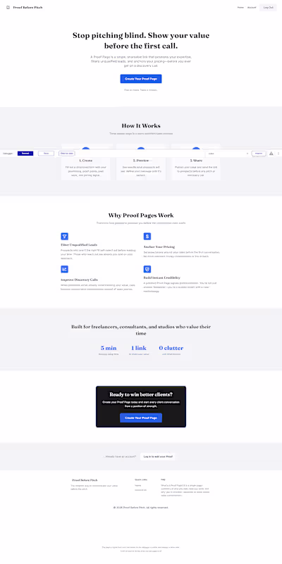 Built a revenue-first Bubble prototype