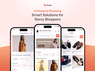 Shoppr - E Commerce Mobile App Design Case Study