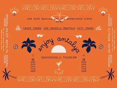 Enjoy Antalya Shopify Design and Brand Identity