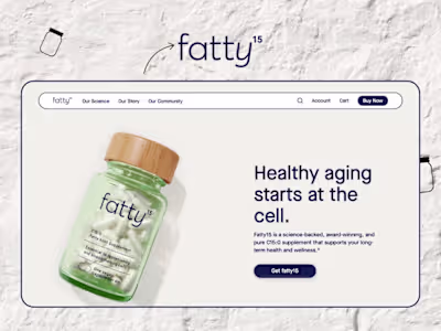 Fatty15 Shopify Store Development