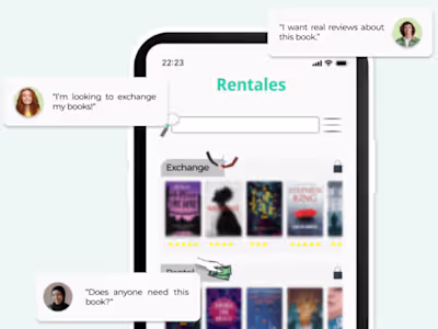 Read, Reuse - Mobile App for book exchange