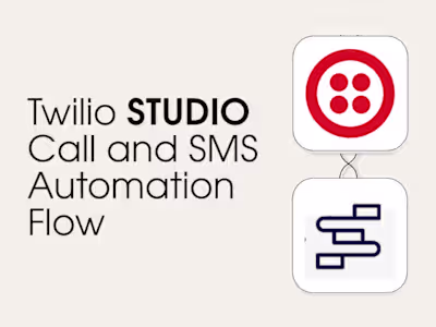 Twilio IVR Call Flow Implementation for a Lending Corporation