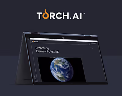 Torch AI Military Webflow Website