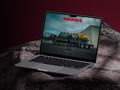 Sierra - Website Development