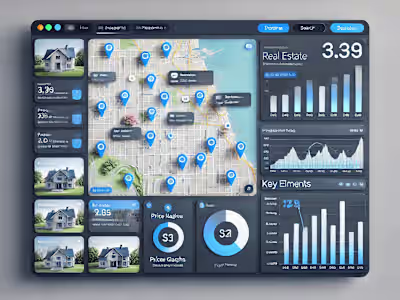 Real Estate Data Scraping and Visualization Platform