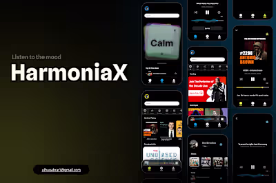 HarmoniaX - Audio Streaming App
