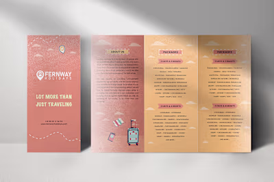 Fernway | Tri-fold brochure
