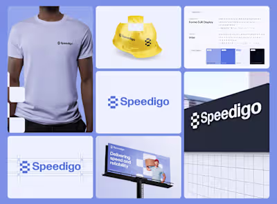 Brand Identity Design for Logistics Startups - Speedigo Proj...