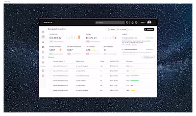 Working on a cloud optimization dashboard for a stealth mode...