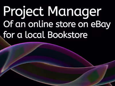 Project Manager in New Online Sales Department