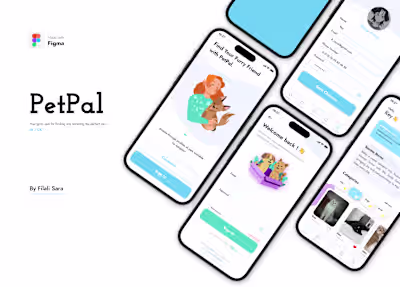 Your go-to app for finding and adopting the perfect pet | UI/UX