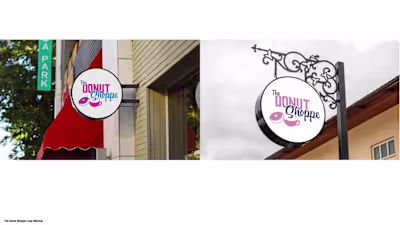 Design Process: The Donut Shoppe :: Behance