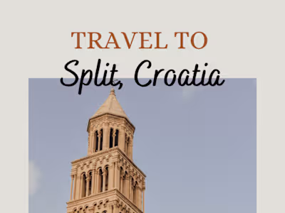 How Not to Be a Shitty Tourist in Split, Croatia. 