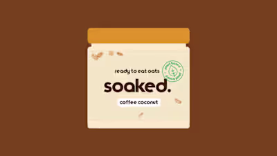 Soaked Oats Packaging