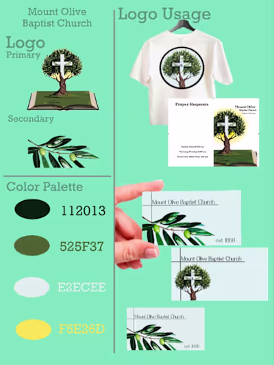 Brand Design for Mnt. Olive Baptist Church