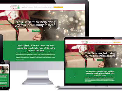 Website for a non-profit